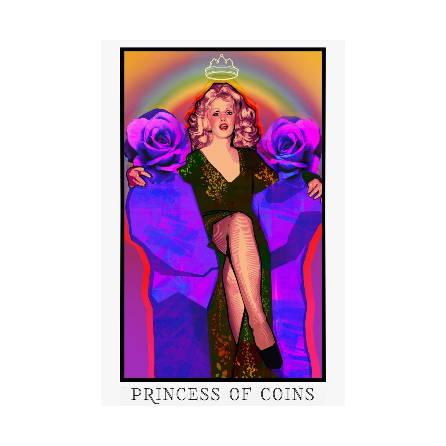 The Princess of Cups Satin Poster