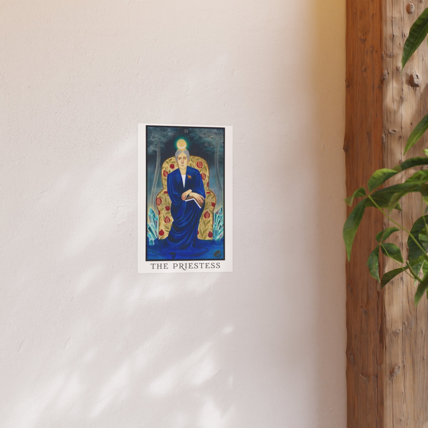 The Priestess: Virginia Woolf Poster