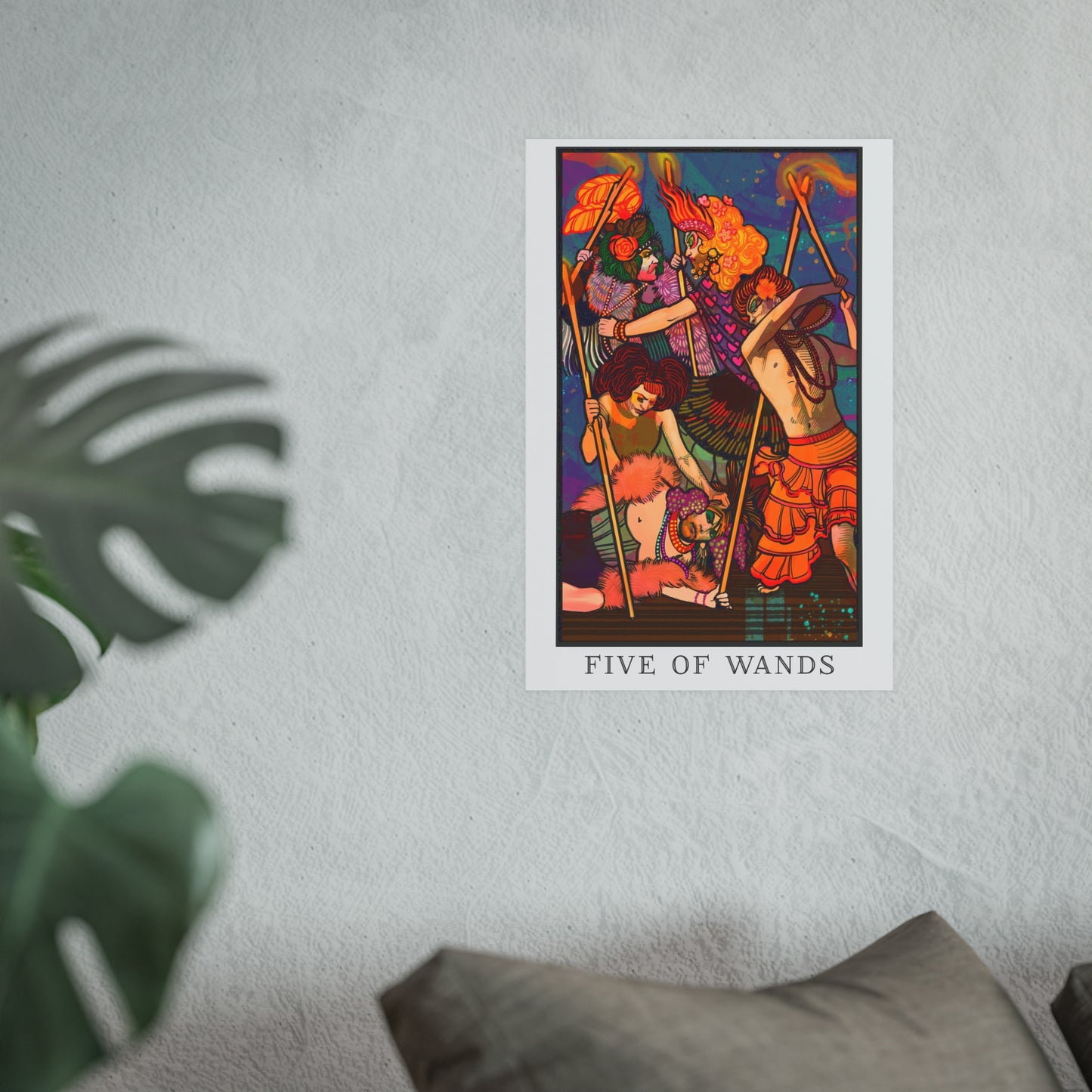 The Five of Wands: The Cockettes Poster