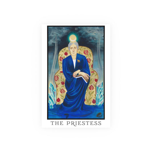 The Priestess: Virginia Woolf Poster