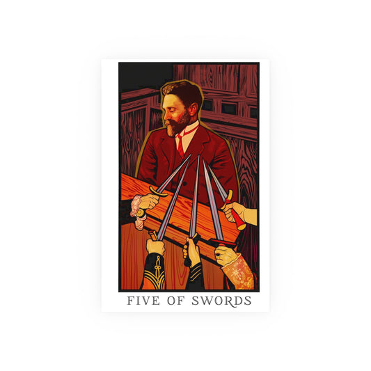 The Five of Swords: Roger Casement Poster