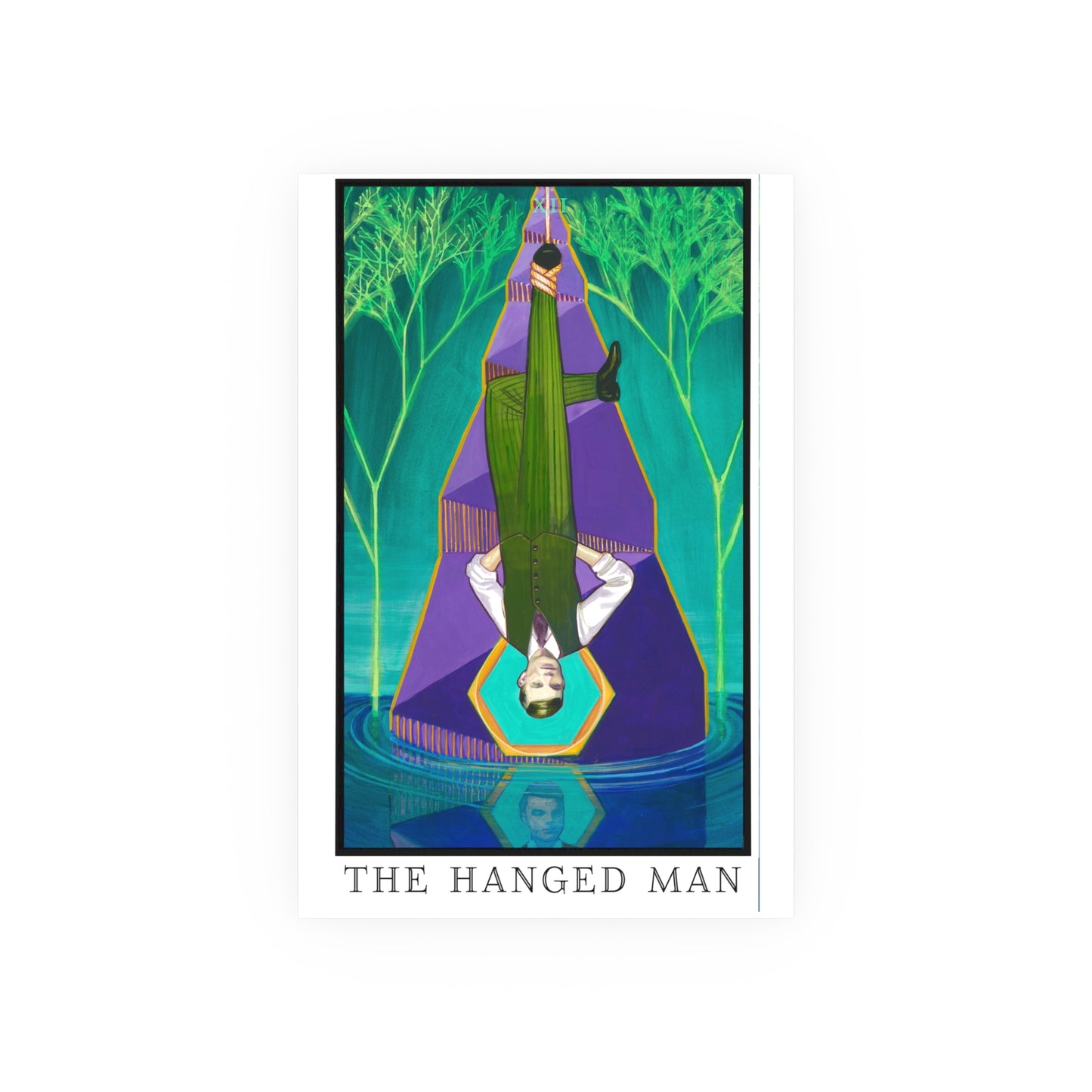 The Hanged Man: Alan Turing Poster