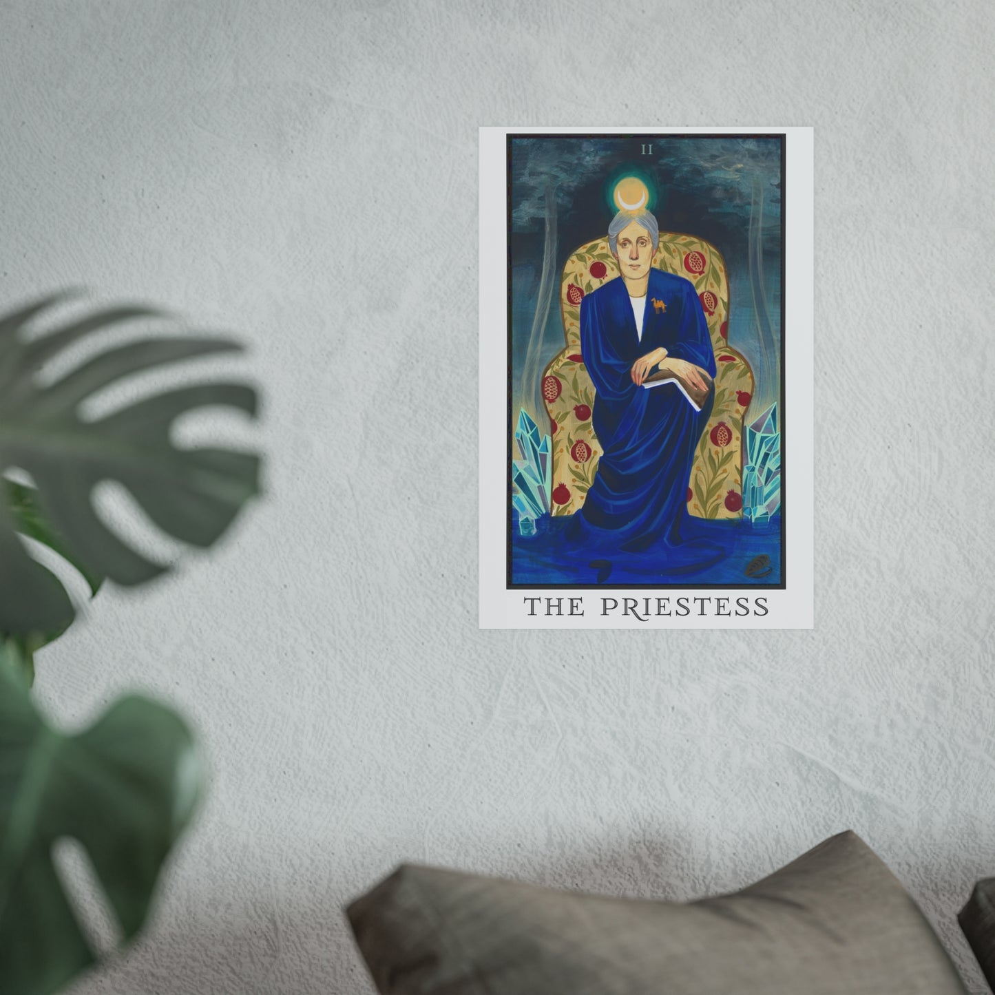The Priestess: Virginia Woolf Poster
