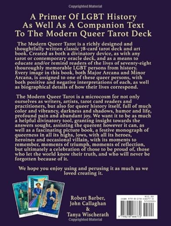 Modern Queer Tarot: Hard Back Book